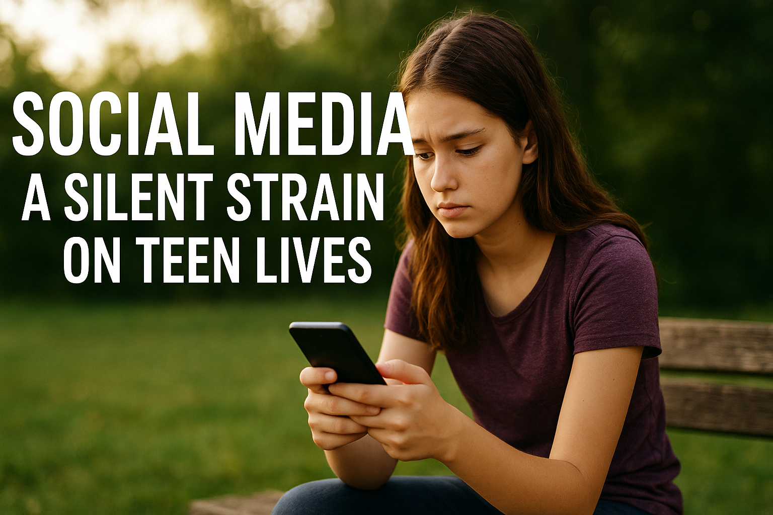 Social Media: A Silent Strain on Teen Lives